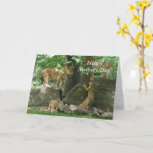 ライオネスプライド母の日 カード (黄色い花)