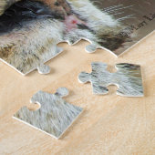 ライオネス顔 ジグソーパズル (側面)