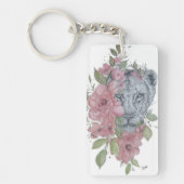 ライオネス・アクリル・キーチェーン(両面) キーホルダー (正面)