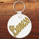 ライオネス – フューリー文字 キーホルダー (正面)