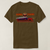 ライオネルヴィンテージ鉄道模型USA Tシャツ (デザイン正面)