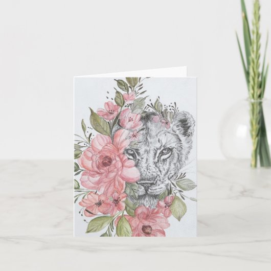 ライオノ空白のスノートカード カード (正面)