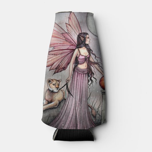 ライオハートゴシックファンタジーフェアリーアート ボトルクーラー (正面)