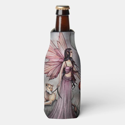 ライオハートゴシックファンタジーフェアリーアート ボトルクーラー (ボトル正面)