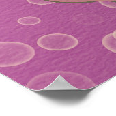 ライオパーソナライズされたンウォールアー子供へト ポスター (角)