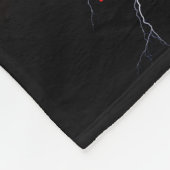 ライオパーソナライズされたンパパからウルフソン フリースブランケット (角)