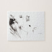 ライオンおよび子ヒツジ ジグソーパズル (横)