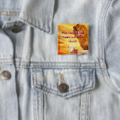 ライオンおよび子ヒツジ 缶バッジ (インサイチュ)