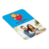 ライオンかわいこちゃん写真バレンタインデー マグネット (右側)