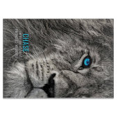 ライオンがあなたの夢を追う カッティングボード (正面)