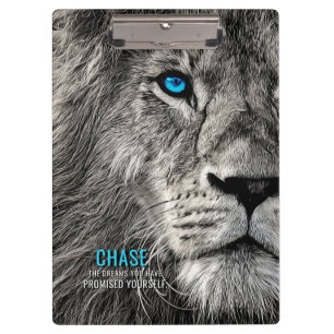 ライオンがあなたの夢を追う クリップボード
