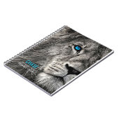 ライオンがあなたの夢を追う ノートブック (左側)