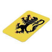 ライオンが乱暴的な マグネット (左側)