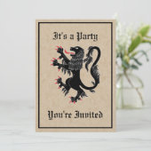 ライオンが乱暴的な 招待状 (スタンド正面)