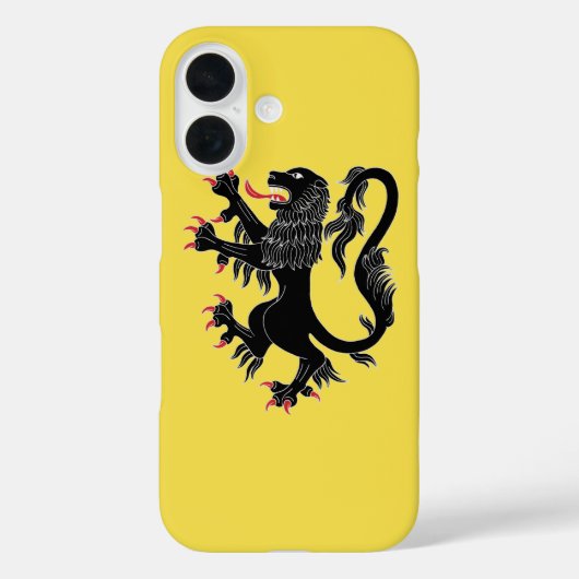 ライオンが乱暴的な Case-Mate iPhoneケース (裏面)