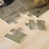 ライオンが蝶にパチパチ ジグソーパズル (側面)