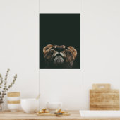 ライオンが見上げる ポスター (キッチン)