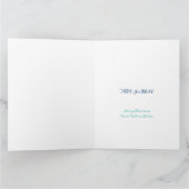 ライオンが飼い葉に カード (内部)