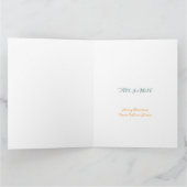 ライオンが飼い葉に カード (内部)