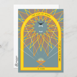 ライオンが飼い葉に カード