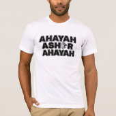 ライオンとのAHAYAH ASHAR AHAYAH Tシャツ (正面)