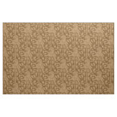 ライオンとオカ、焼けたキャラメル ファブリック (ヤード)