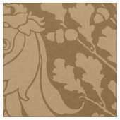 ライオンとオカ、焼けたキャラメル ファブリック (クローズアップ)