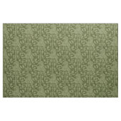 ライオンとオーク、オリーブグリーン ファブリック (ヤード)