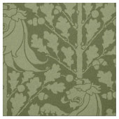 ライオンとオーク、オリーブグリーン ファブリック (見本)