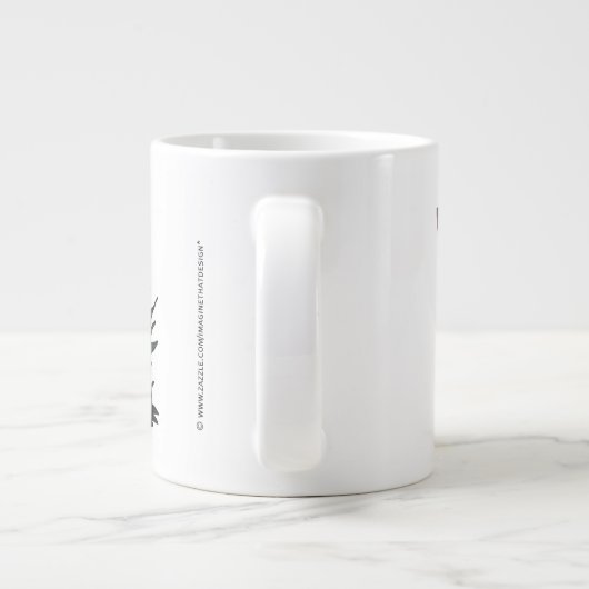 ライオンとカブス ジャンボコーヒーマグカップ (裏面)