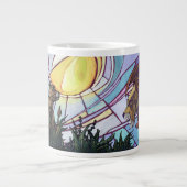 ライオンとカブス ジャンボコーヒーマグカップ (正面)