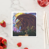 ライオンとカブス スタンダードカクテルナプキン (インサイチュ)