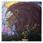 ライオンとカブス タイル (正面)