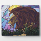 ライオンとカブス フォトプラーク (正面)