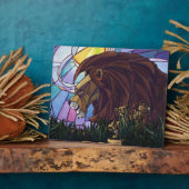 ライオンとカブス フォトプラーク (側面)