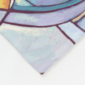 ライオンとカブス フリースブランケット (角)