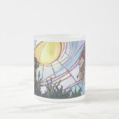 ライオンとカブス フロストグラスマグカップ (中央)