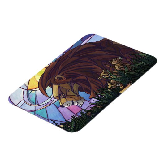 ライオンとカブス マグネット (左側)