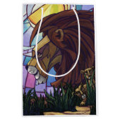 ライオンとカブス ミディアムペーパーバッグ (正面)