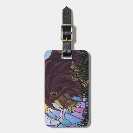 ライオンとカブス ラゲッジタグ (正面縦)