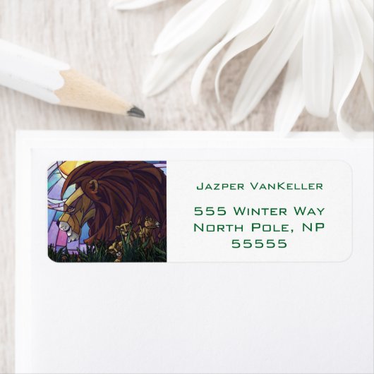 ライオンとカブス ラベル (インサイチュ)