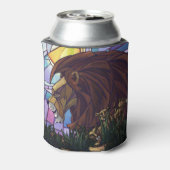 ライオンとカブス 缶クーラー (缶裏面)