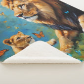 ライオンとカブ シェルパブランケット (3/4)