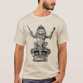ライオンとクラウン Tシャツ (正面)