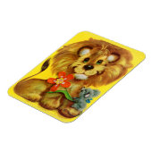 ライオンとネズミ マグネット (左側)