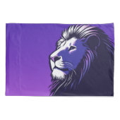 ライオンとヒョウ 枕カバー (裏面-左)