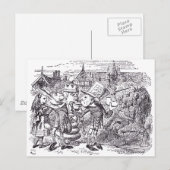 ライオンとユニコーン1 ポストカード (正面/裏面)