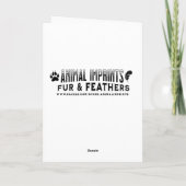 ライオンとライオン | ハッピーアニバーサリーラブ カード (裏面)