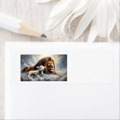 ライオンとラムの住所 シール (インサイチュ)