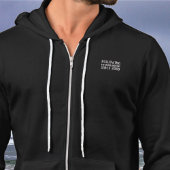 ライオンとラムカスタマイズ可能な黒 パーカ